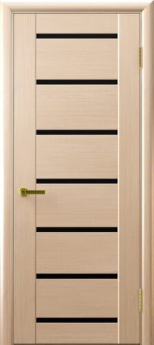 Осирис беленый дуб стекло черное